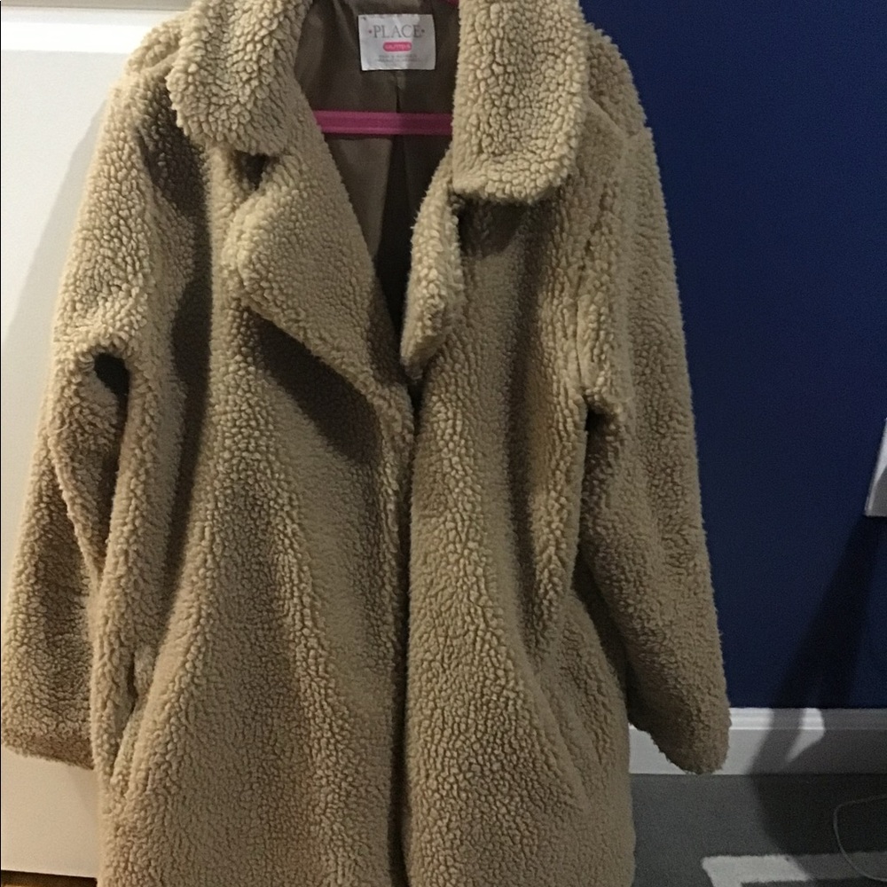 Childrens place sherpa coat